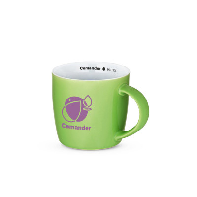 COMANDER. 370 mL glossy ceramic mug